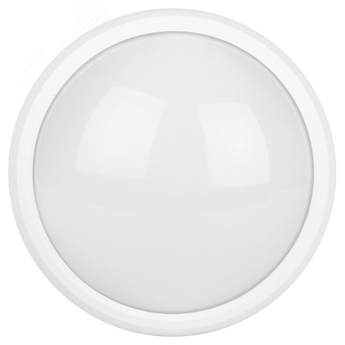 Светильник ДБП-8W 4000К 640 Лм SPB-1-08 W IP54 круглый 180х75 белый 2