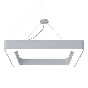 Светильник светодиодный Geometria Quadro SPO-162-W-40K-070 70Вт 4000К 4200Лм IP40 800*800*80 белый подвесной ЭРА (Б0050584) - ЭРА (Энергия света)