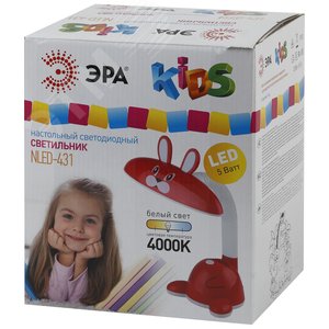 Светильник настольный NLED-431-5W-R красный 2
