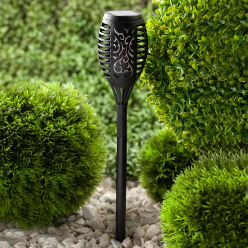 Светильник садовый Факел на солнечной батарее, 49,5 см ERASF020-33 6