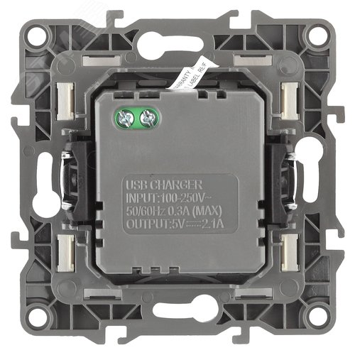 Устройство зарядное USB, 5В-2100мА, Эра12, шампань, 12-4110-04 2