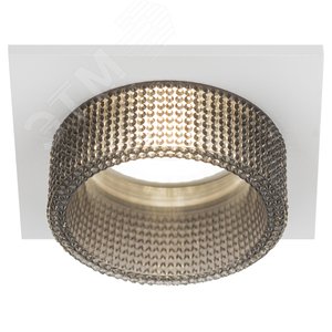 Встраиваемый светильник декоративный ЭРА DK110 WH/GR MR16 GU5.3 белый серый - ЭРА (Энергия света)