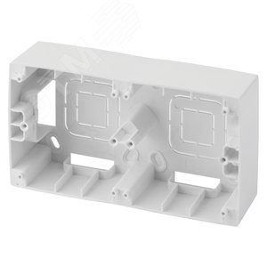 Коробка наклад. монтажа 2 поста,бел 12-6102-01