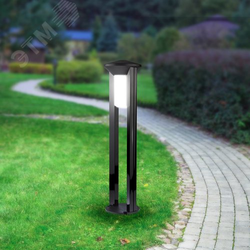 Светильник садово-парковый ФТУ 01-20-004 Арка напольный черный IP54 Е27 max20Вт h800мм 8