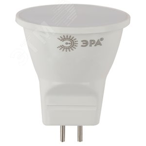 Лампа светодиодная LED MR11-4W-827-GU4 (диод, софит, 4Вт, тепл, GU4) (10/100/8000) ЭРА (Б0049065) - фото 3