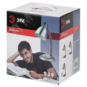 Светильник настольный черный N-115-E27-40W-BK 3