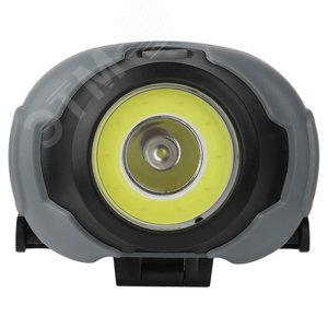 Фонарь налобный светодиодный 5Вт 310Лм IP40 SMD+COB 3 режима на батарейках 3xAAA (в комплект не входят) GB-710 Криптон - фото 4
