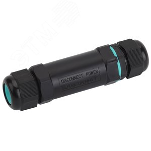 Коннектор кабельный прямой IP68 3-Pin             (10/120/3000) NO-224-1 (Б0043936) - ЭРА (Энергия света)