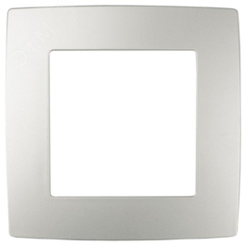 Рамка для розеток и выключателей 1 пост перламутр пластик ЭРА 12 12-5001-15 2