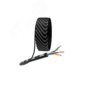 Витая пара U/UTP 4x2x24AWG Cat5e CU PE OUTDOOR 305м SIMPLE (Б0044427)