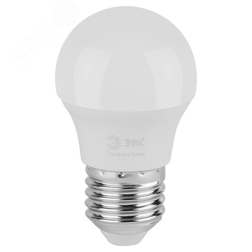 Лампа светодиодная LED 10 Вт 1000Лм 4000К шар нейтральный E27 220-240В LED P45-10W-840-E27 Green Line - ЭРА (Энергия света)