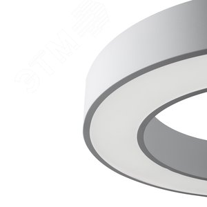 Светильник светодиодный Geometria Ring SPO-133-W-40K-045 45Вт 4000К 3200Лм IP40 600*600*80 белый подвесной ЭРА (Б0050562) - фото 4
