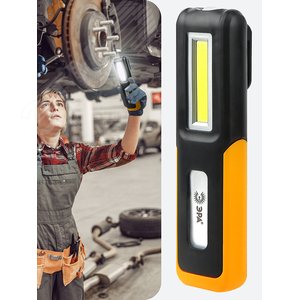 Фонарь светодиодный Рабочие, Практик RA-803 аккумуляторный, крючок, магнит, micro USB - фото 8