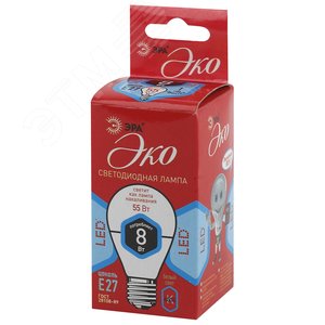 Лампа светодиодная LED P45-8W-840-E27(диод,шар,8Вт,нейтр,E27) 2