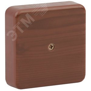 Коробка распаячная 100х100х30 (без клеммы) дуб IP40 (50/1500) - ЭРА (Энергия света)