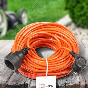 Удлинитель силовой ЭРА UPx-1e-3x1-20m в бухте с заземлением 1 розетка 20м ПВС 3х1мм2 - фото 3
