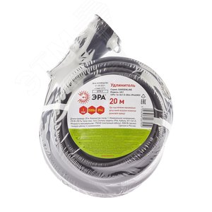 Удлинитель силовой UPx-1e-3x1,5-20m-IP44KG в бухте с заземлением 1 розетка 20 м КГ 3х1,5мм2 - фото 2