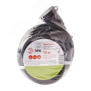 Удлинитель силовой UPx-1e-3x2,5-10m-IP44KG в бухте с заземлением 1 розетка 10 м КГ 3х2,5мм2 - фото 2