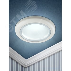 Светильник ИВО-50w 12/220в,GU5.3,белый - фото 3