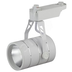 Светильник светодиодный трековый на шинопровод TR3 - 10 WH 10 Вт белый COB (30/360)