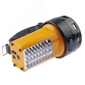 Фонарь PA-601 ЭРА прожектор АЛЬФА 19xLED + 24xLED, литий 3Ач, ЗУ 220V+12V, карт (Б0031036) - фото 7