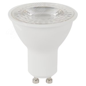 Лампа светодиодная с линзой LED 8 Вт 650Лм 2700К софит теплый GU10 170-265В LED Lense MR16-8W-827-GU10 Standart - ЭРА (Энергия света)