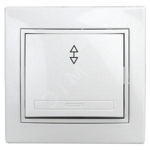Переключатель, 10А-250В, СУ, Plano, белый,1-103-01 (Б0027599) - ЭРА (Энергия света)