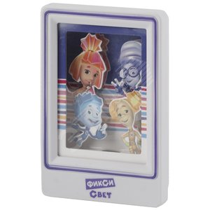 Ночник NN-611-LS-V фиолетовый ФИКСИКИ (12/48/576) ЭРА