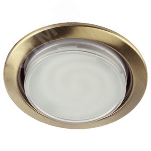 Светильник точечный KL35 13Вт GX53 золото | Б0002357 | ЭРА