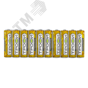 Батарейка Трофи R6-10S CLASSIC HEAVY DUTY Zinc (60/1200/26400) - ЭРА (Энергия света)
