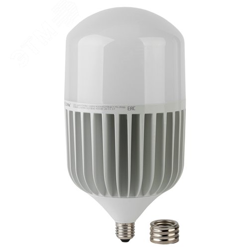 Лампа светодиодная ЭРА STD LED POWER T160-100W-4000-E27/E40 Е27 / Е40 100 Вт колокол нейтральный белый свет - фото 2