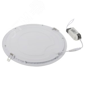 LED 1-24-6K Точечные светильники ЭРА светодиодный круглый LED 24W 220V 6500K (Б0019835) - фото 3