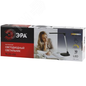 Настольный светильник AL2440, 16W, 1280 Lm, 4000К и подсветка 4000К, белый (Б0028436) - фото 2