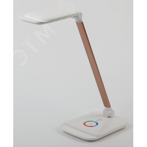 NLED-460-14W-W-G Светильники настольные ЭРА NLED-460-14W-W-G белый с золотом наст.светильник (Б0028438) - фото 7