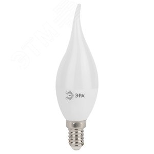 Лампа светодиодная LED 5 Вт 400Лм 4000К свеча на ветру нейтральный E14 170-265В LED BXS-5W-840-E14 Standart 3