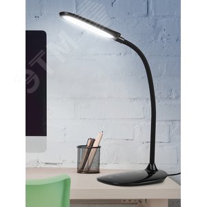 NLED-453-9W-BK Светильники настольные ЭРА наст.светильник NLED-453-9W-BK черный (Б0019131) - фото 2