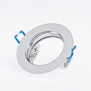 Светильник литой  простой MR16,12V, 50W сатин никель KL1 SN  ЭРА (C0043825) 5