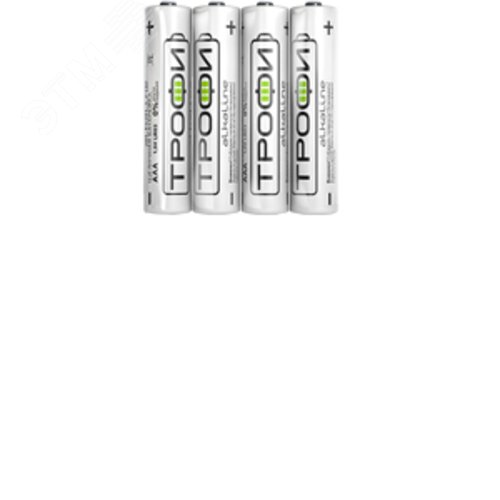 Батарейка Трофи LR03-4S ENERGY Alkaline (60/960/46080) - фото 2