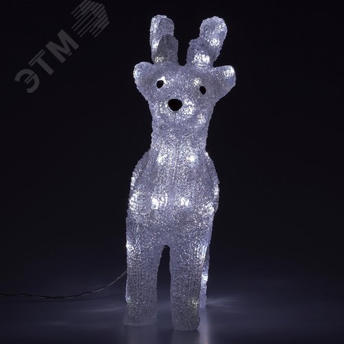Фигура акриловая Олень, 50 LED, 10 мерцающих LED,  31*13*37 см, IP20 ENIOF - 15 ЭРА (Б0051953) - фото 3