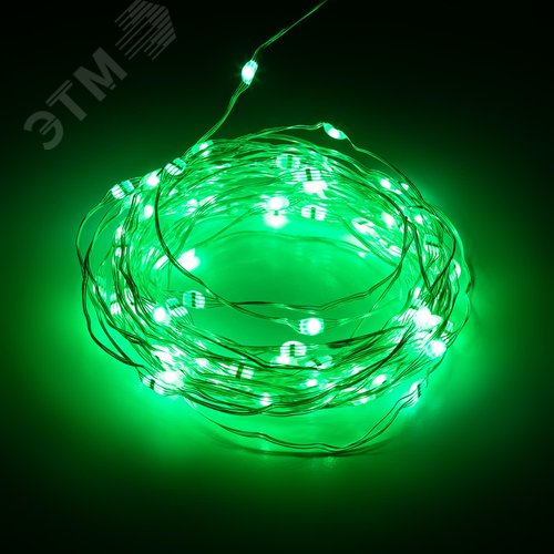 Гирлянда Нить с пультом, RGB, 5 м, 220 V, с таймер, с музыкой, с упр. через моб. прилож., длина провода ЕGNIG - PU ЭРА (Б0055994) - фото 4
