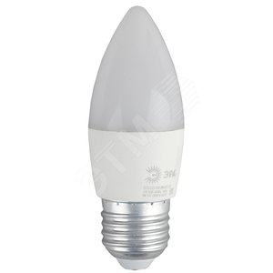 Лампа светодиодная LED 8 Вт 640Лм 2700К свеча теплый E27 220-240В ECO LED B35-8W-827-E27 Red Line