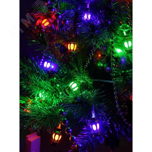 ENIN-3F ЭРА Гирлянда LED Нить Фонарики 3 м мультиколор, 220V, IP20 (36/720) (Б0041897) 4