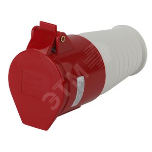 Розетка переносная 224 3Р+РЕ 32А 380В IP44 (10/60/1440) R-32-3P-PE-IP44 - ЭРА (Энергия света)