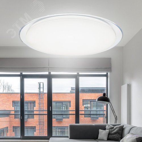 Светильник бытовой светодиодный (SPB 6) Fashion 120Вт 3000-6500К 10200 Лм с пультом ДУ 680x100 мм SPB-6 Saturn 120 3