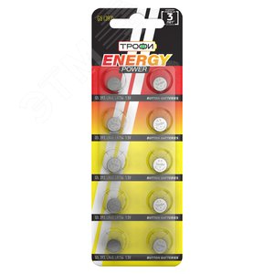 Батарейка G5 (393) LR754 LR48 (200/1600/134400)