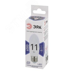 Лампа светодиодная LED 11 Вт 880Лм 6000К свеча холодный E27 170-265В LED B35-11W-860-E27 Standart 2