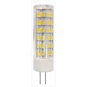 Лампа светодиодная LED 7 Вт 560Лм 2700К капсула теплый G4 170-265В LED JC-7W-220V-CER-827-G4 Standart - ЭРА (Энергия света)
