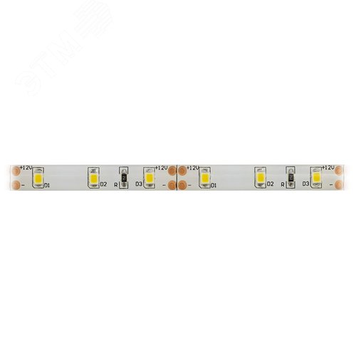 Лента светодиодная 4,8Вт/м 12В 2700К IP65 60LED/м KU-2835AD-60D-WW 2