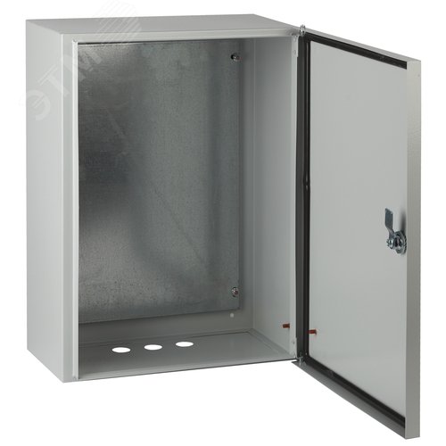 Корпус металлический ЩМП-1-0 (395х310х220) IP54 У2 серый - фото 3