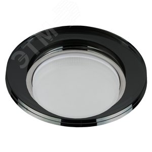 Светильник под лампу Gx53, 220V,13W, черный DK80 BK 2
